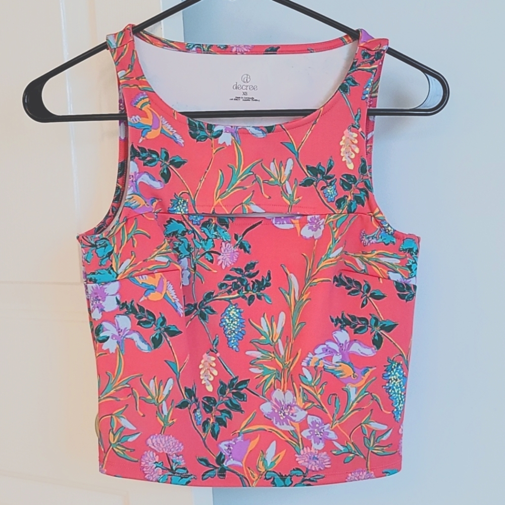 Decree, XS, pink floral
